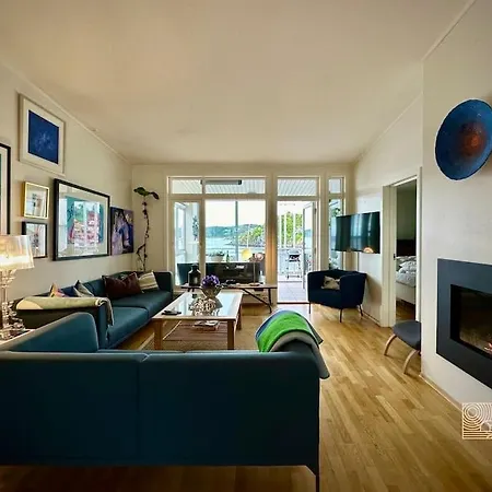 Penthouse In With Sea View And Sunny Terrace アパート *